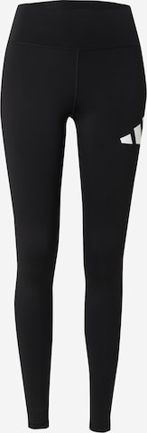 ADIDAS PERFORMANCESkinny Sportske hlače 'Essentials' - crna boja: prednji dio