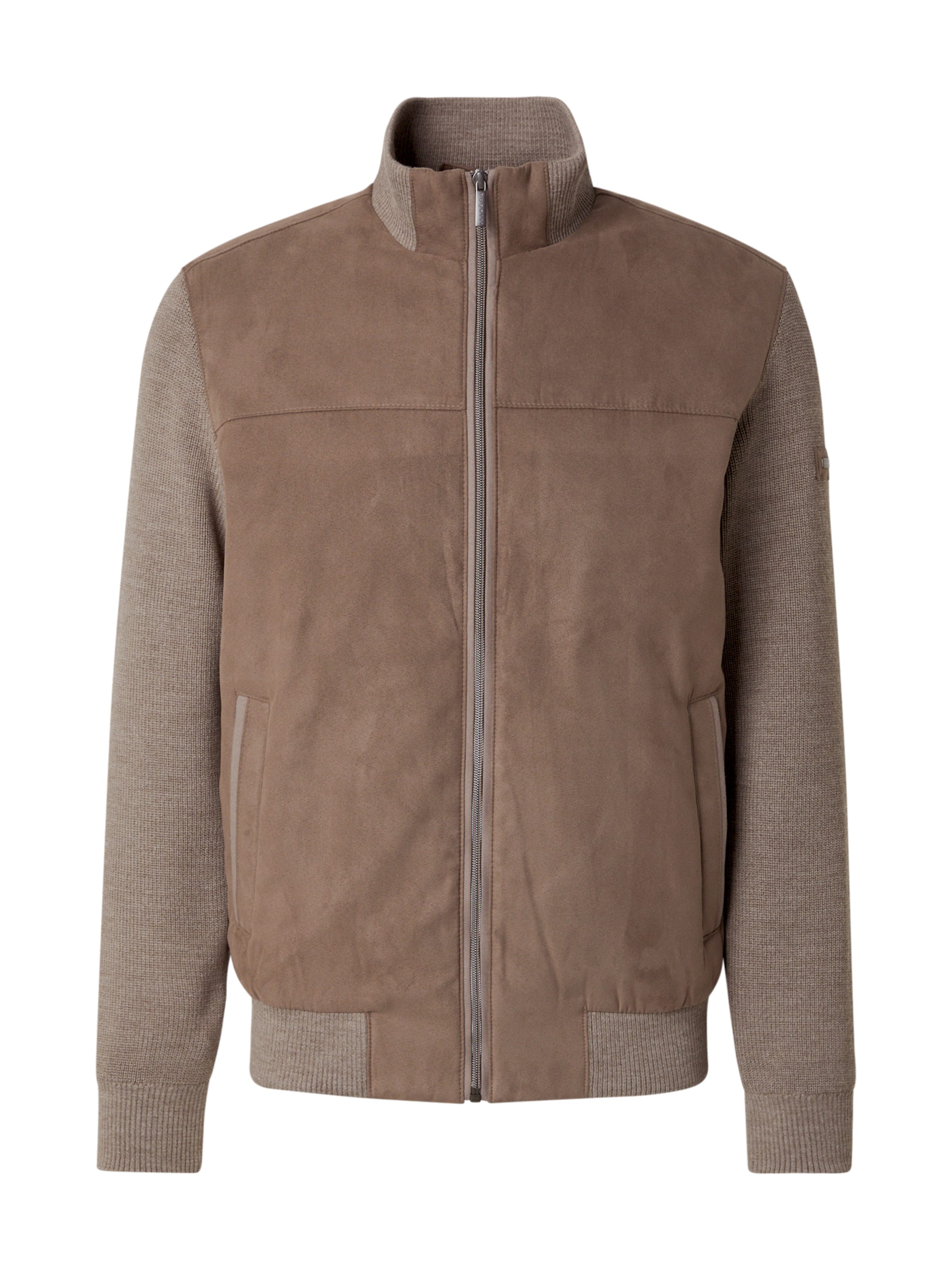 Giacchetta di bugatti in grigio: frontale