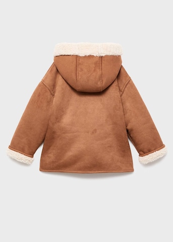 MANGO KIDS Mantel 'Carlo' in Braun