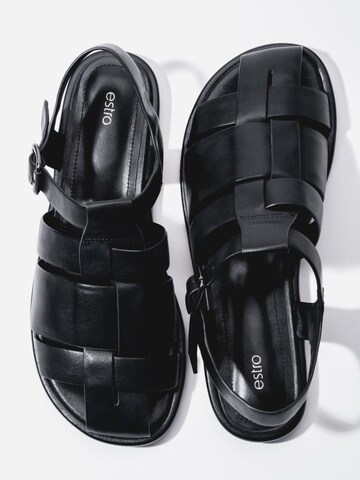 Estro Sandals '5316-13' in Black