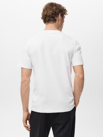 MANGO MAN Tričko 'CHERLO' - Biela