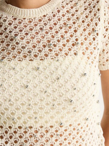 Pullover di Bianco Lucci in beige