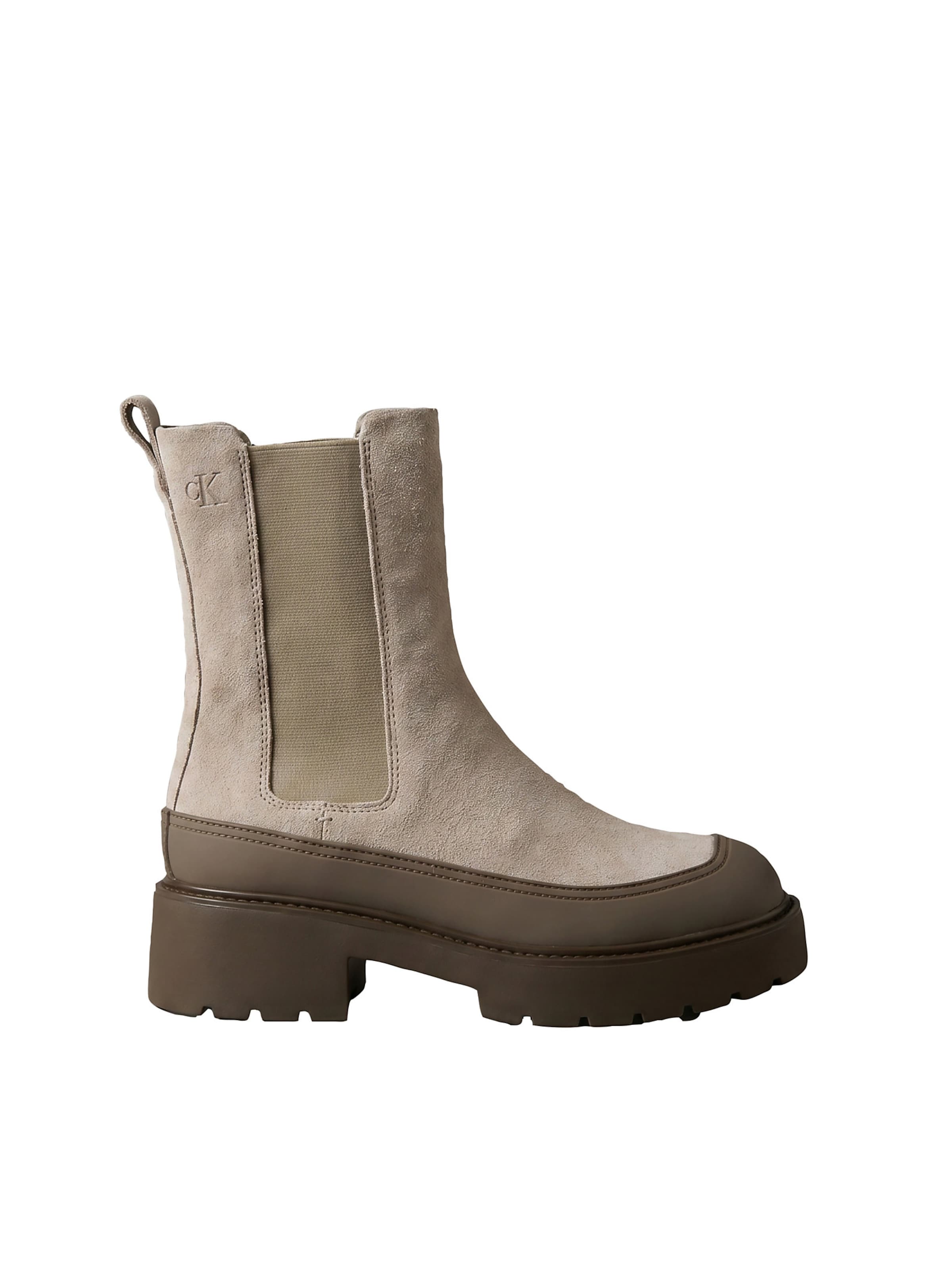 Calvin Klein Chelsea boots in Beige