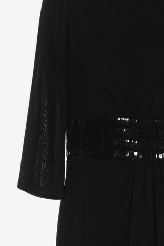 Barbara Schwarzer Kleid XL in Schwarz