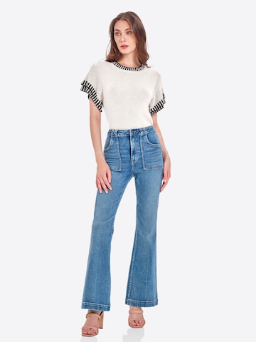 Imily Bela Pullover i hvid