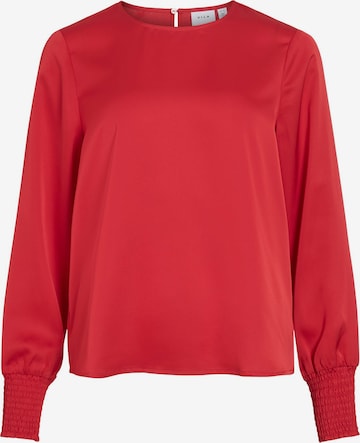 VILA Shirt 'VIEllette' in Red: front