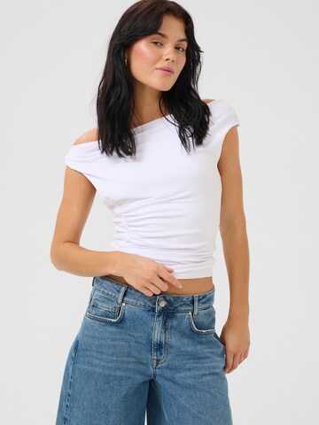 Maglietta 'VistaMW Giggo' di My Essential Wardrobe in bianco: frontale