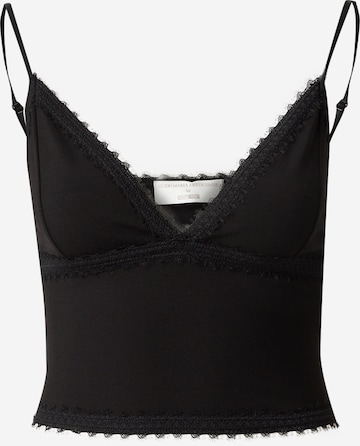 Guido Maria Kretschmer Collection Top 'Hilde' in Black: front