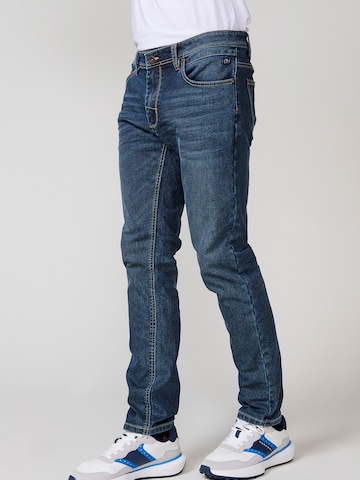 KOROSHI Slimfit Jeans i blå