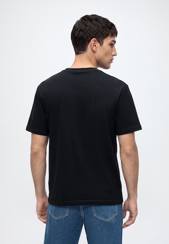 JACK & JONES Shirt 'JORRETRO ACTION MOVIE' in Zwart