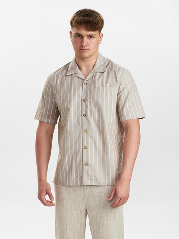 Dxnmxrk Shirt 'DXEjub' in Beige: Vorderseite