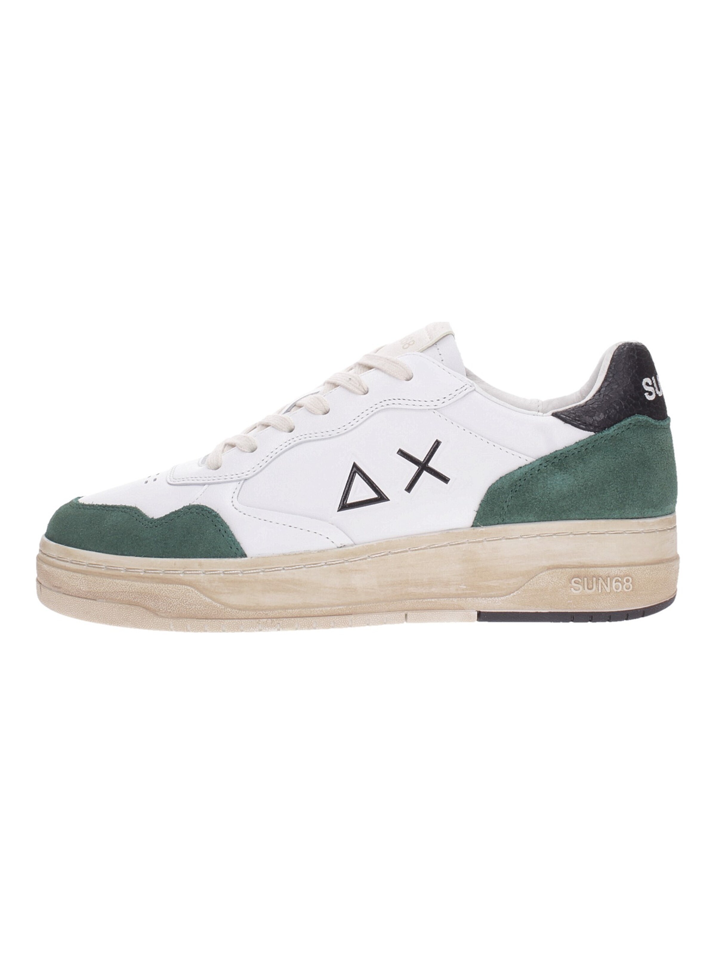 Sneaker bassa 'Sun68 Sneakers Big Basket' di SUN68 in bianco: frontale