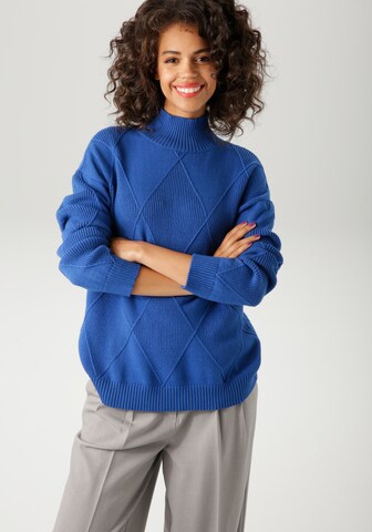 Aniston CASUAL Pullover in Blau: Vorderseite
