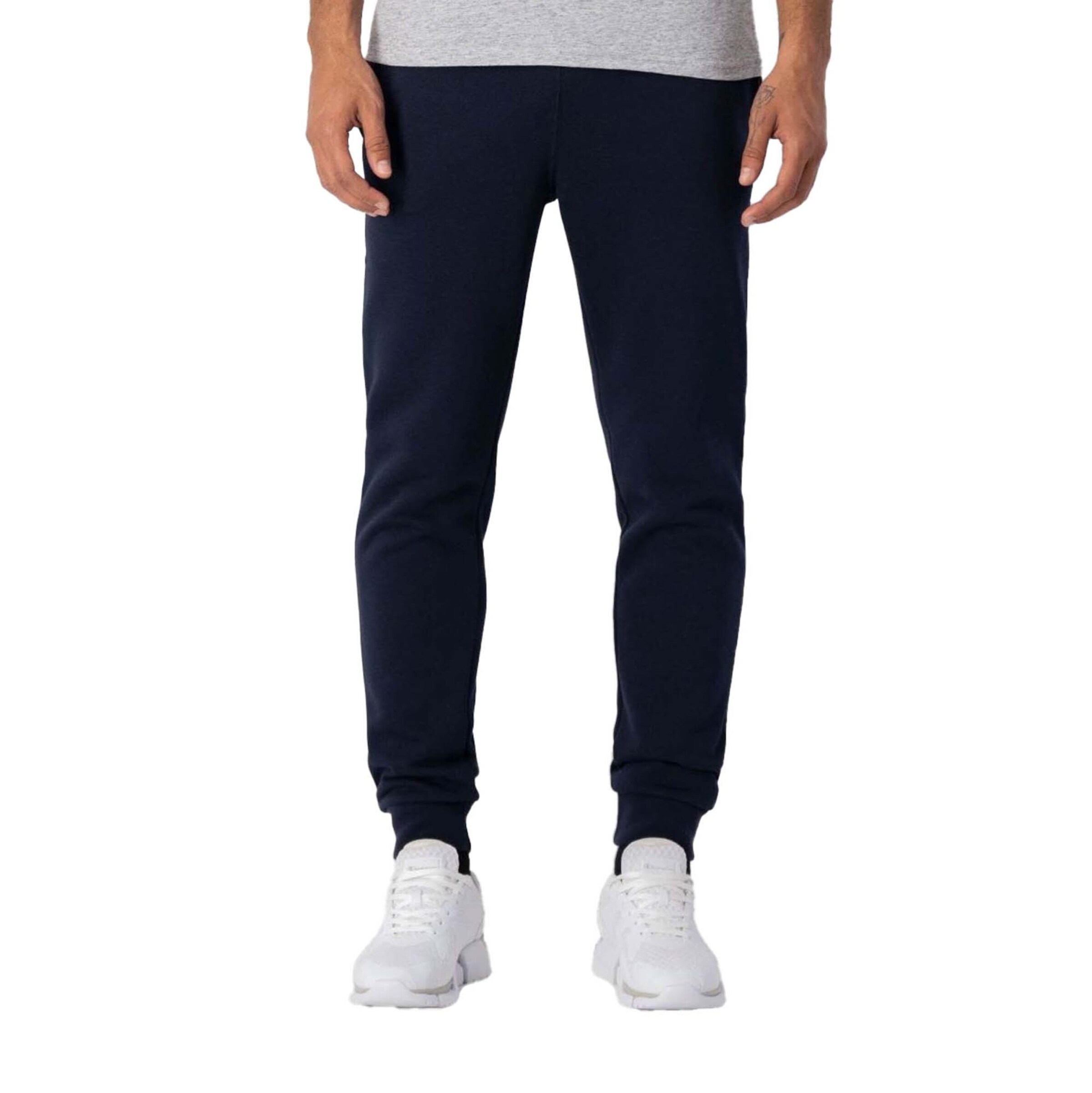 Champion Authentic Athletic Apparel Tapered Sporthose in Blau: Vorderseite
