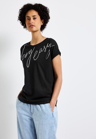 STREET ONE Shirt in Black: front
