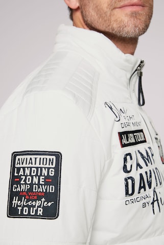 CAMP DAVID Jacke in Beige