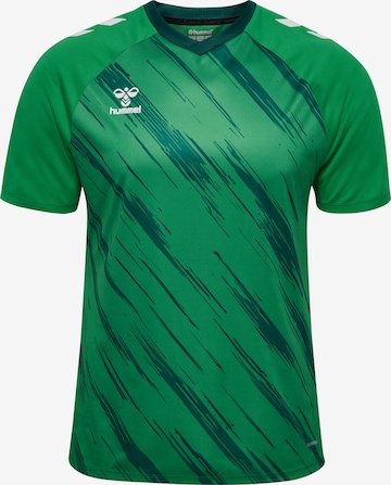 Hummel Functioneel shirt 'Match Triumph' in Groen: voorkant