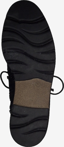 MARCO TOZZI Fűzős rövid szárú csizmák - fekete