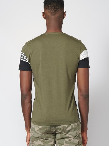 KOROSHI T-Shirt in Grün