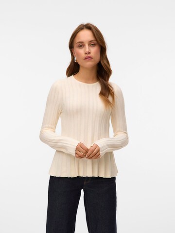 VERO MODA Pullover 'VMLana' i beige: forside