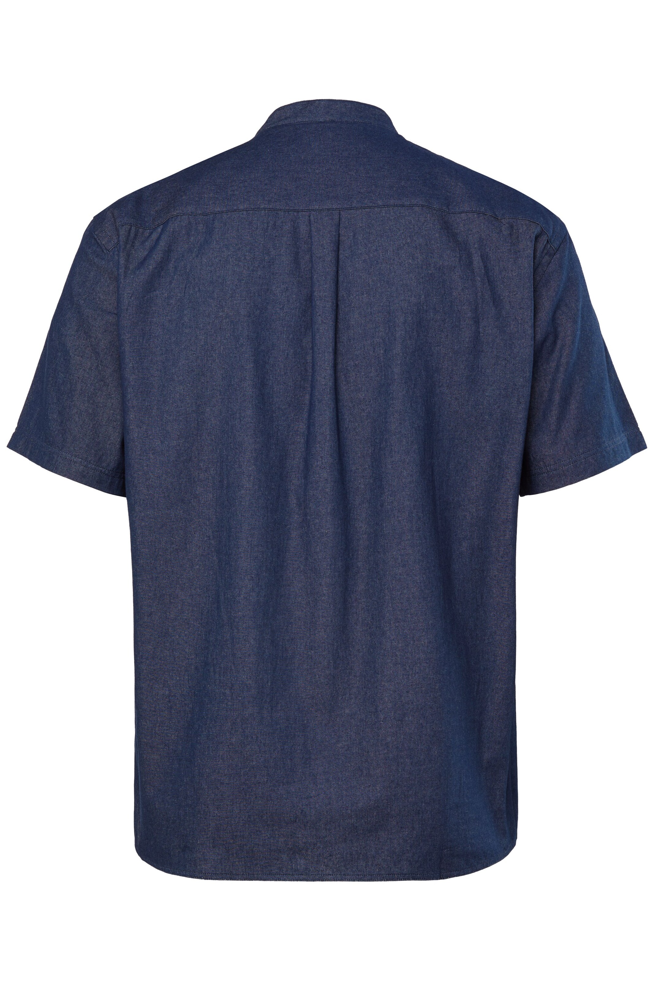 Men Plus Comfort fit Overhemd in Blauw
