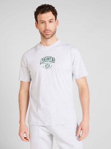 ADIDAS ORIGINALS T-Shirt 'VRCT' in Grau: predná strana