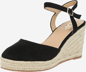 Sandalo 'Rumor' di Dorothy Perkins in nero: frontale