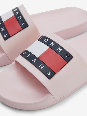 Tommy Jeans Badeschuh in Pink