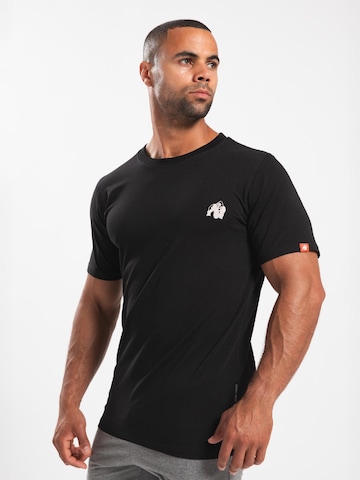 Gorilla Wear Shirt 'Warren' in Zwart: voorkant