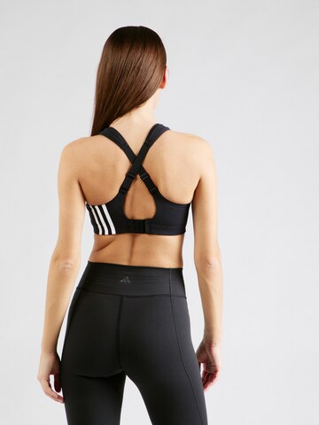 ADIDAS PERFORMANCE Bustier Sport bh in Zwart