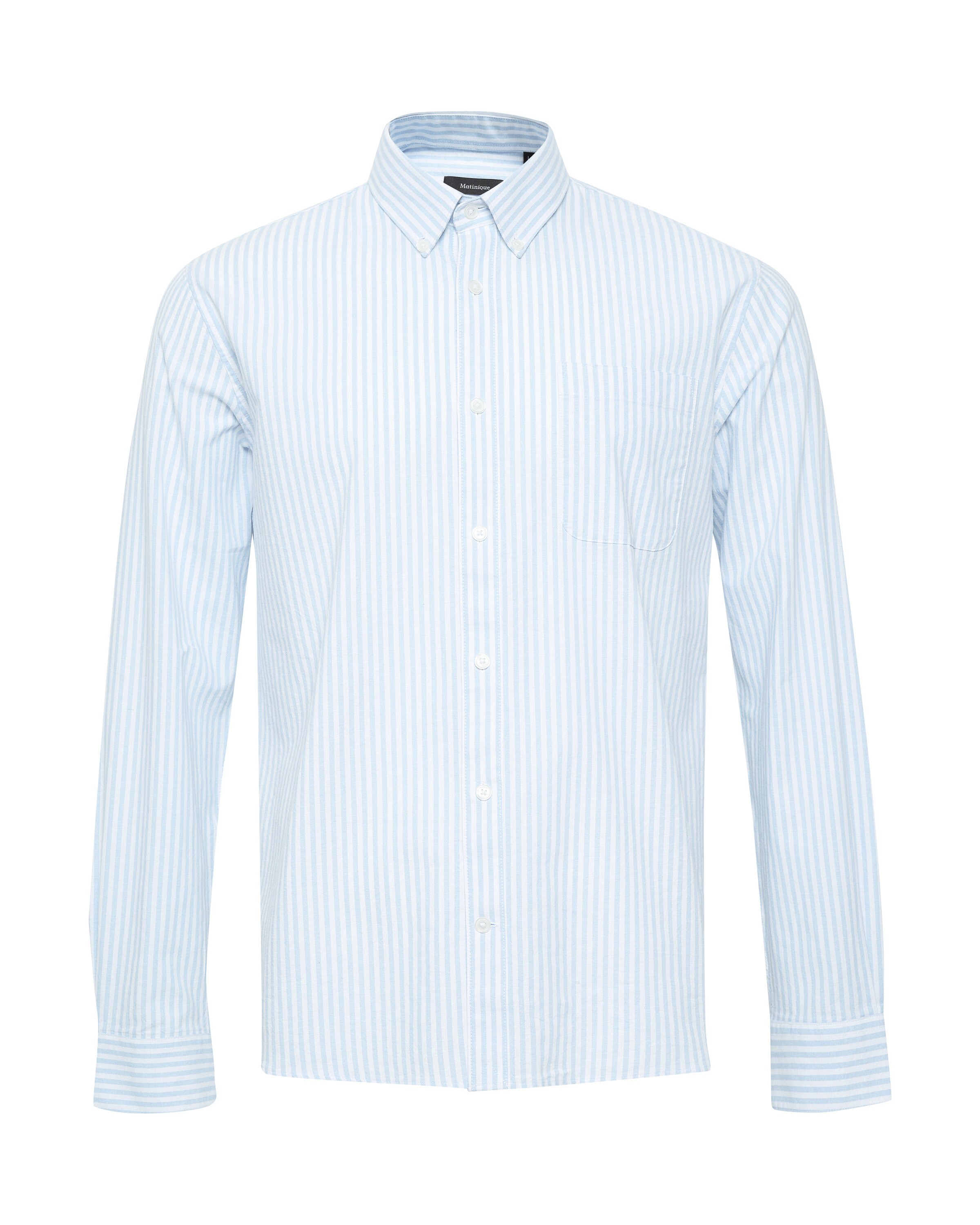 Matinique Regular Fit Hemd 'Trostol' in Blau: Vorderseite