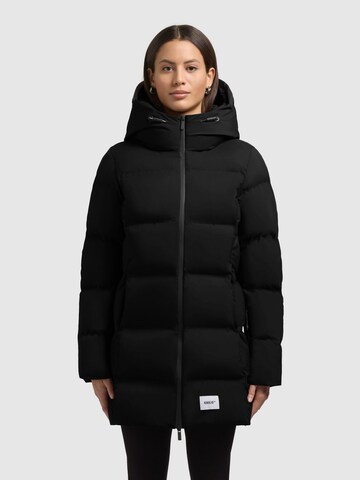 khujo Wintermantel‌‌‌‌‌‌‌‌‌ in Schwarz: Vorderseite