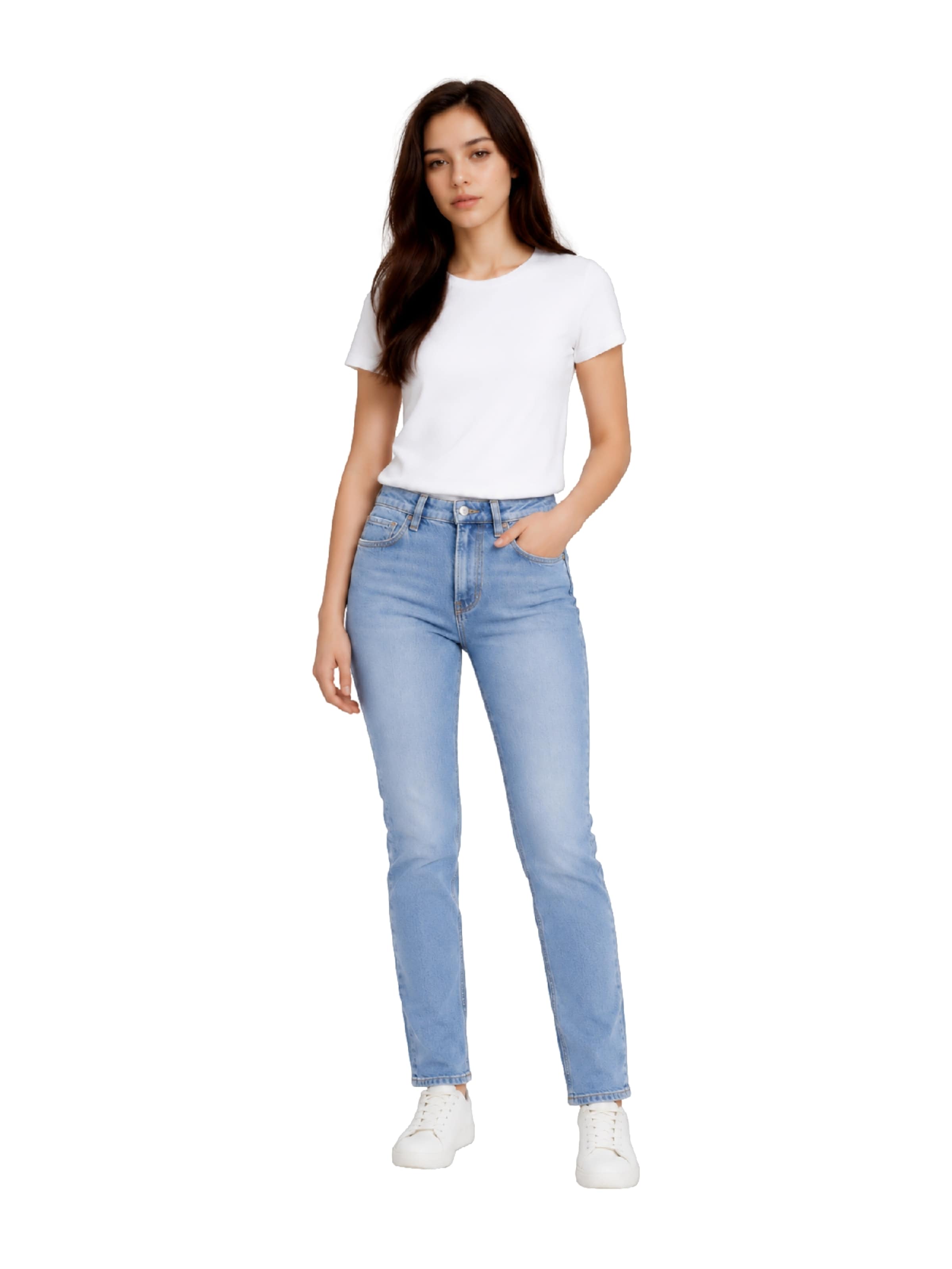 GUESS Skinny Kavbojke | modra barva