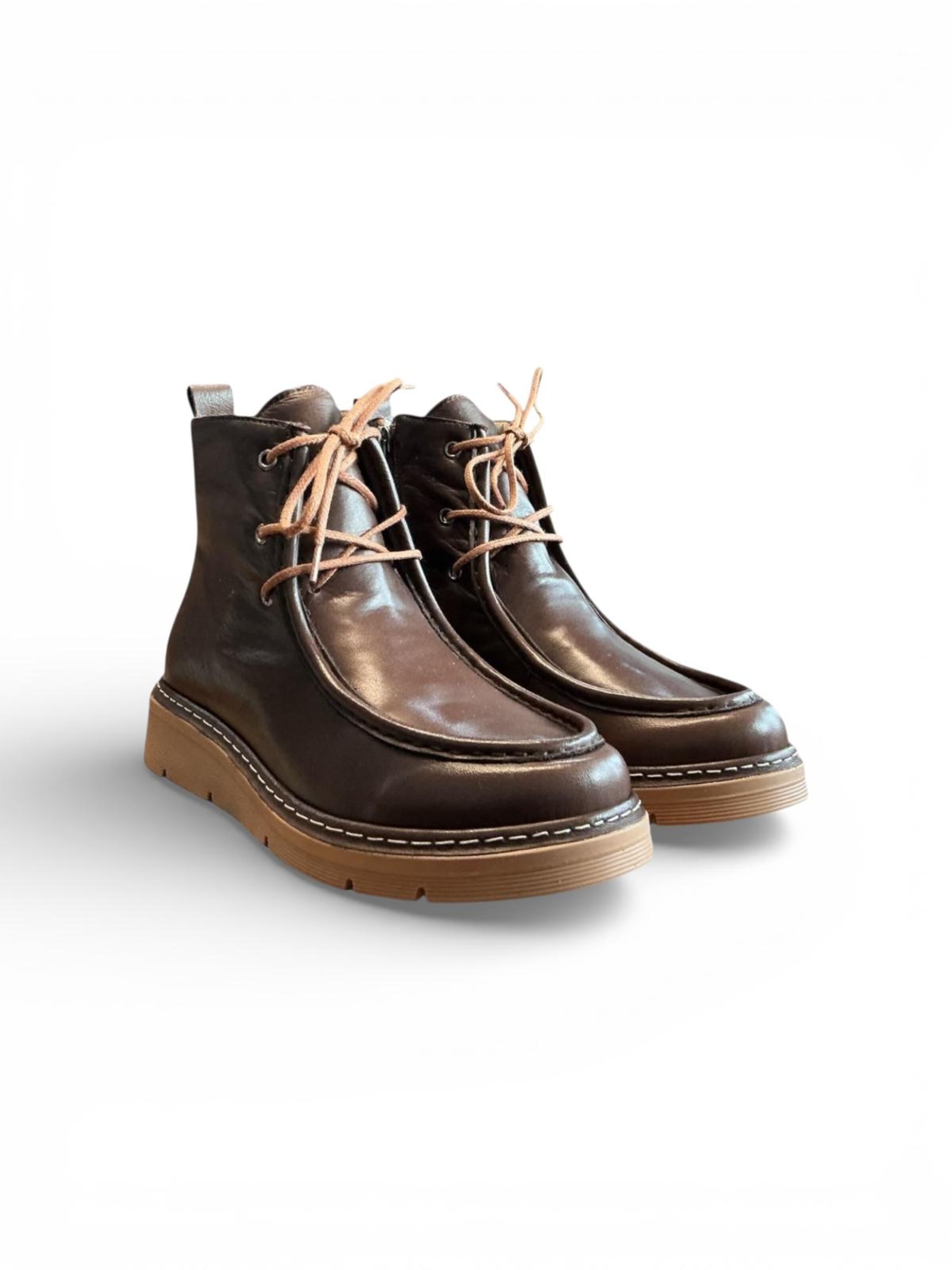 Begoria Boots 'SoftStep High Moc' in Brown
