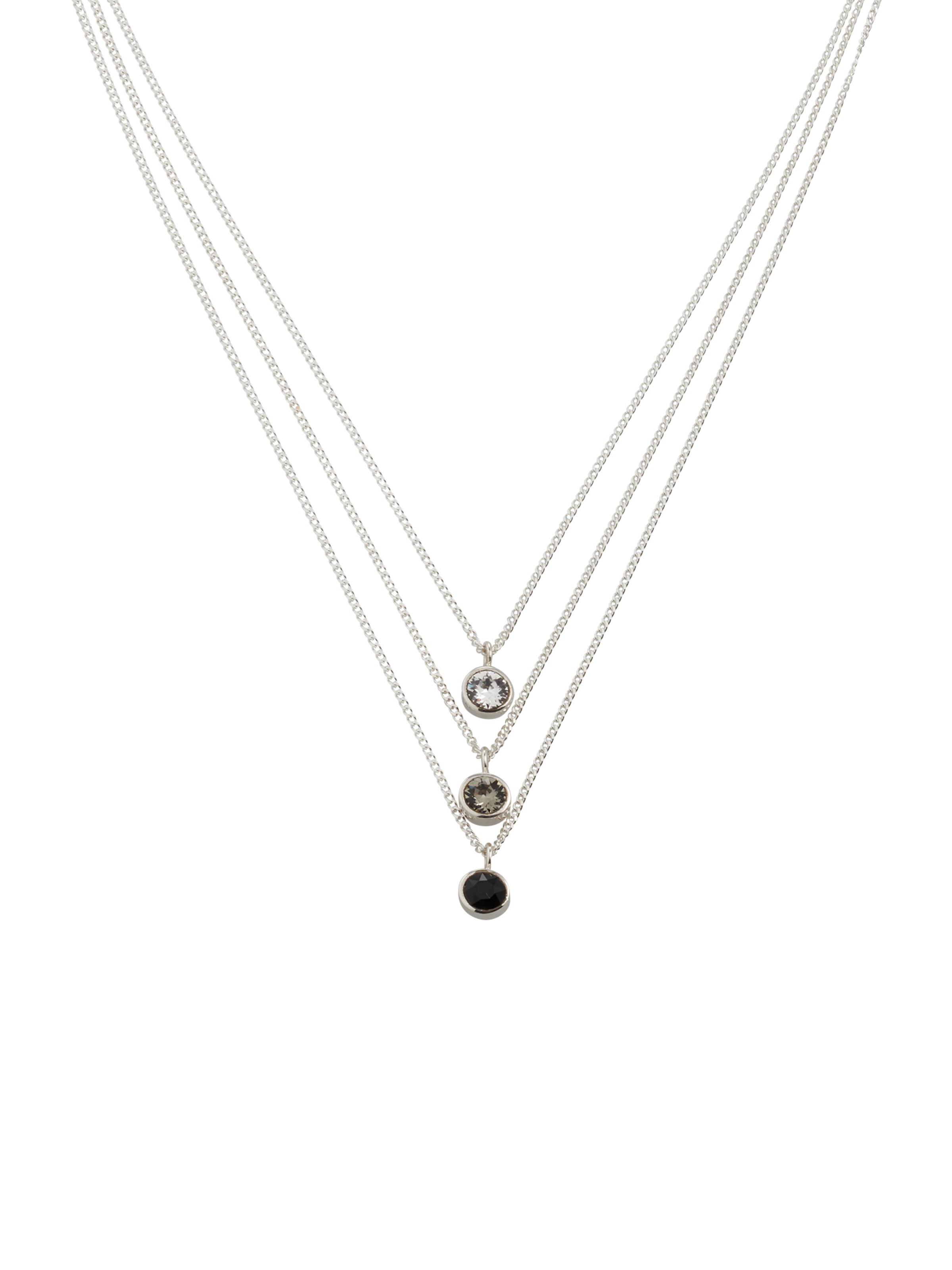 ELLI Choker 'Layer' in Silber