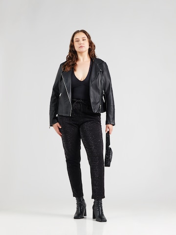 Regular Pantaloni 'CARPoptrash-Alya' de la ONLY Carmakoma pe negru