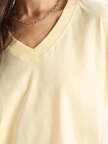 Bianco Lucci T-Shirt in Gelb