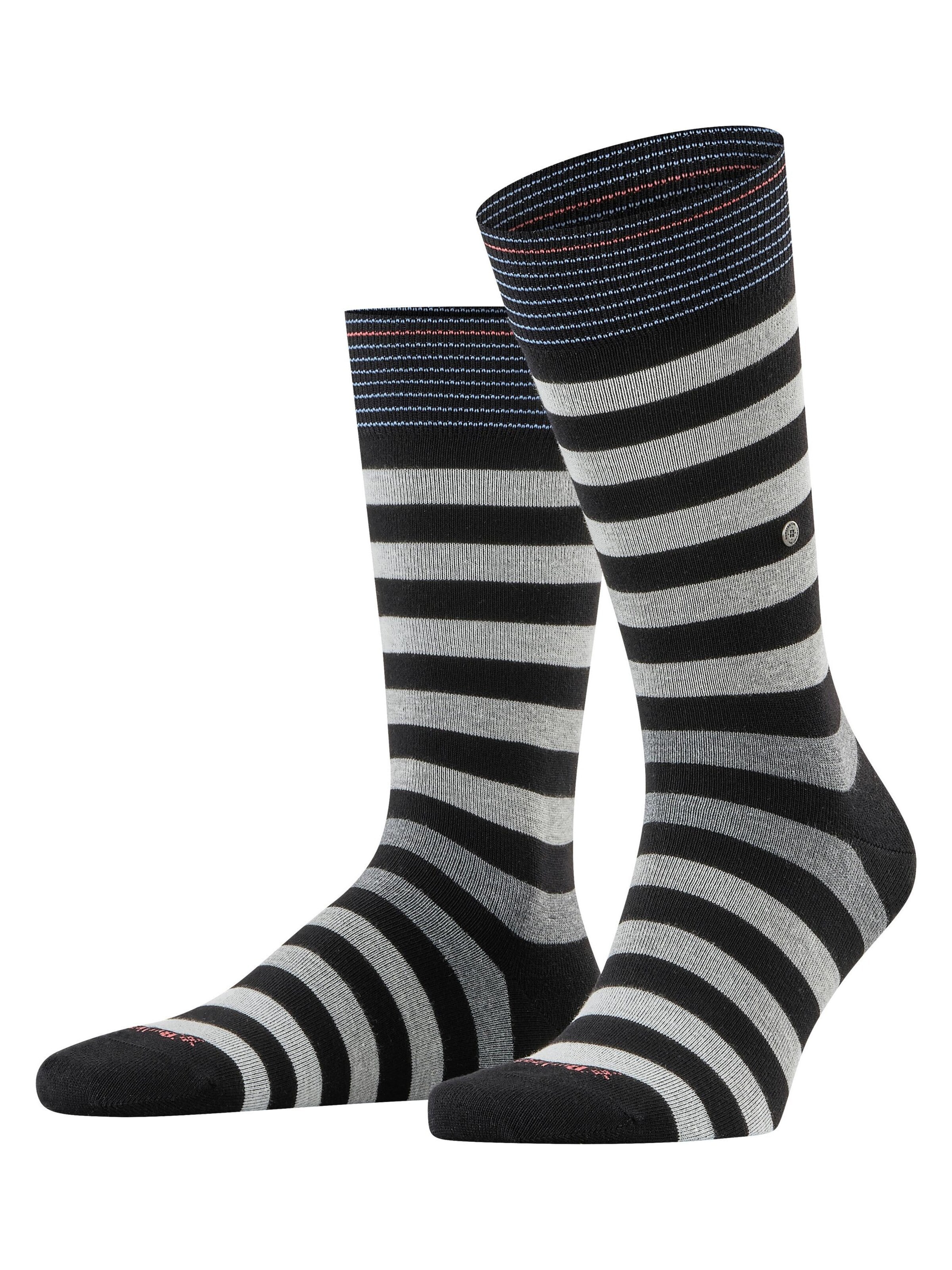 BURLINGTON Socks 'Blackpool' in Black: front