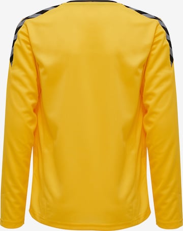 Hummel Performance Shirt 'Poly' in Yellow