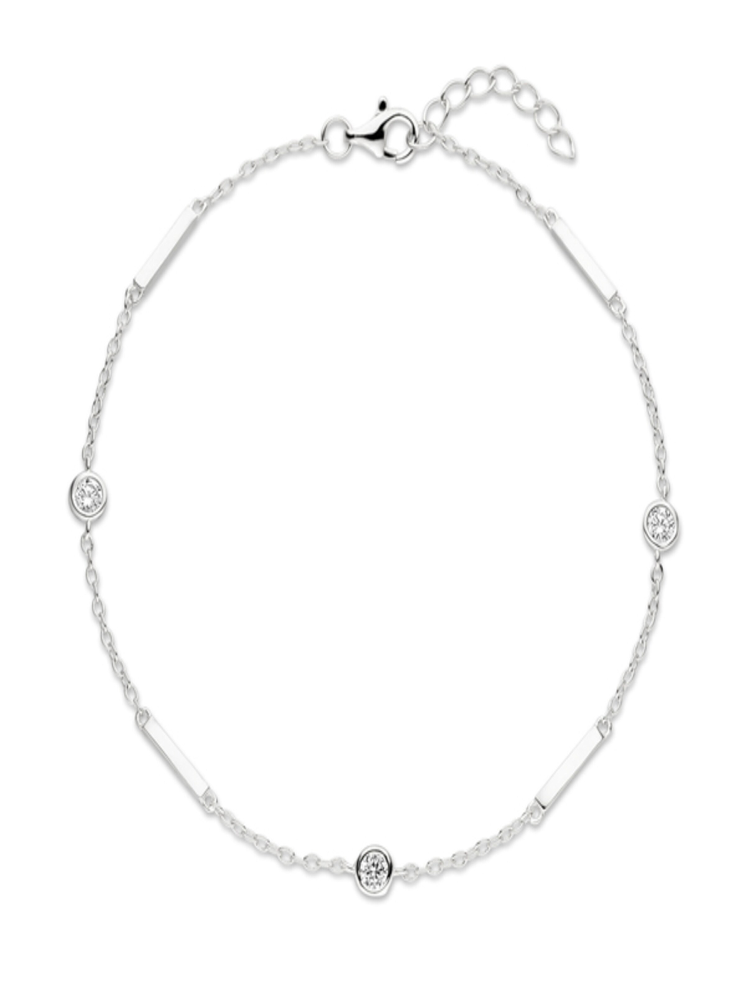 Fiocco Jewelry Bracelet 'Stella' in Silver: front