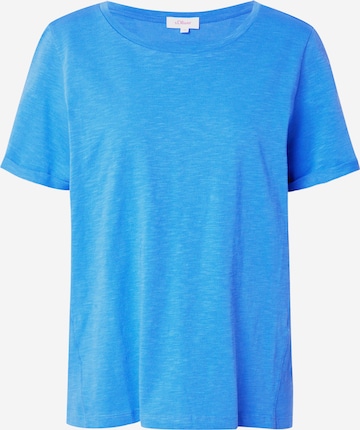 s.Oliver Shirt in Blue: front