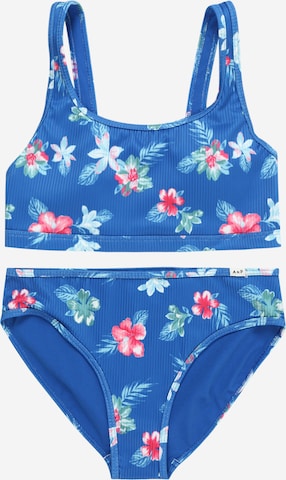 zils Abercrombie & Fitch T-krekla Bikini: no priekšpuses