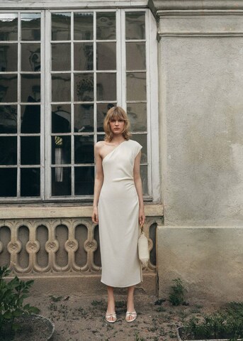 MANGO Dress 'Edine' in White