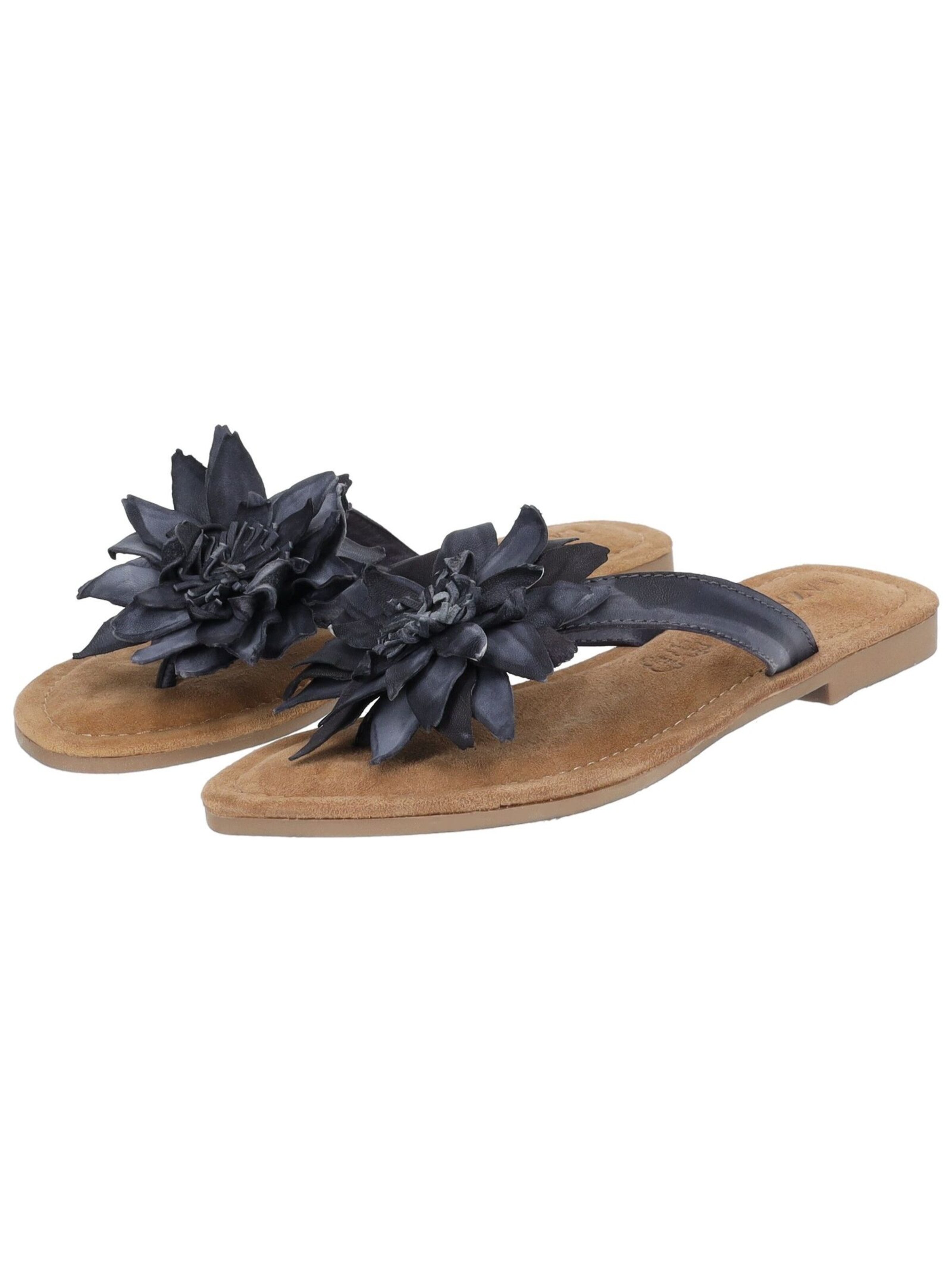 LAZAMANI Mules in Black