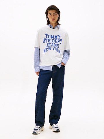 Maglietta '90S VARSITY' di Tommy Jeans in beige