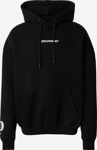 Pacemaker - Sudadera 'Enes' en negro: frente