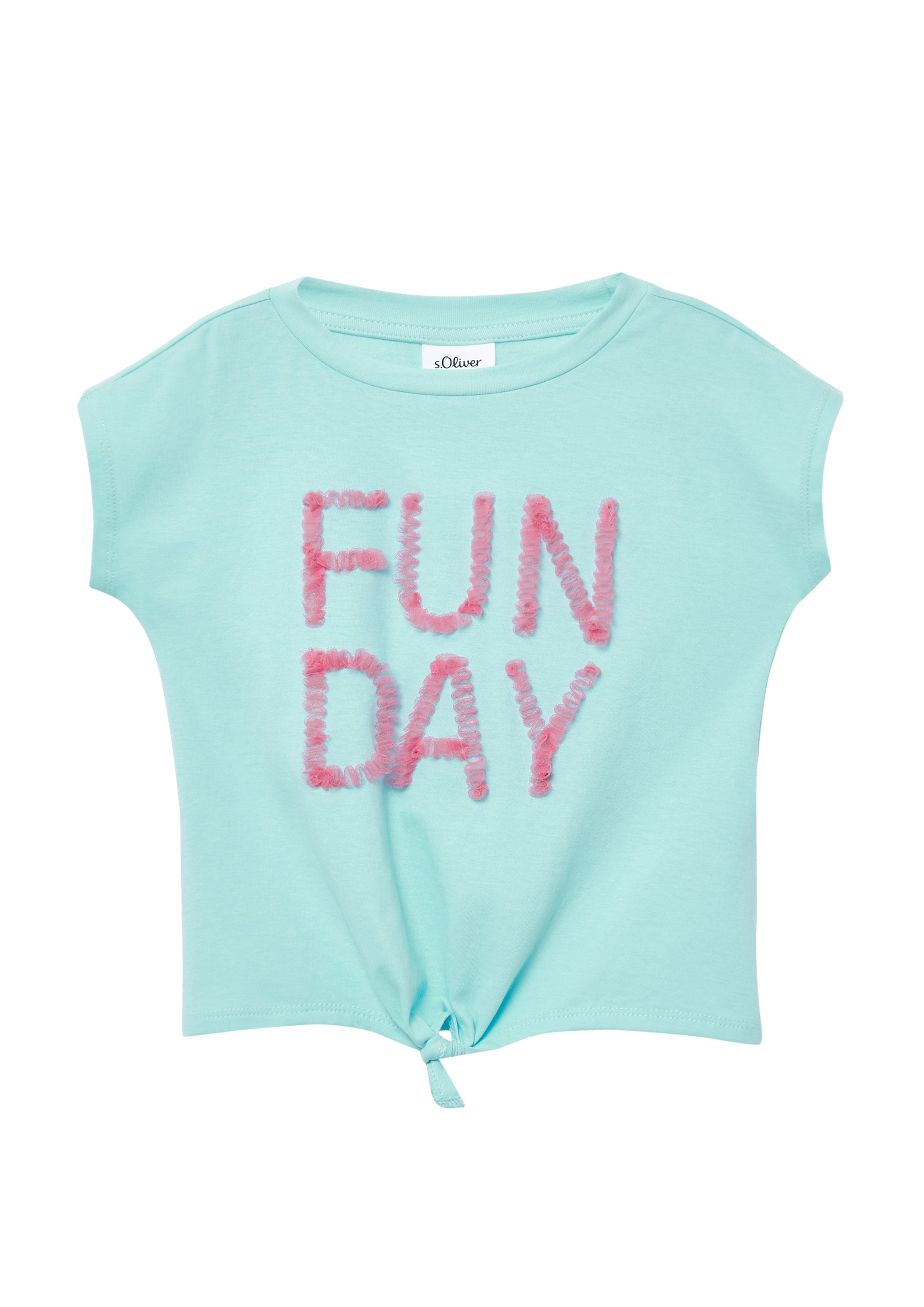 T-Shirt s.Oliver en vert : devant