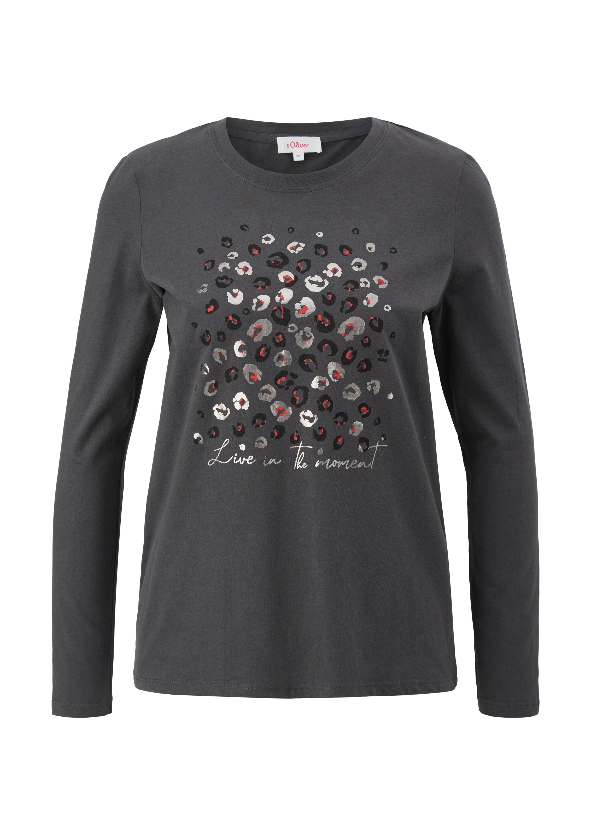 s.Oliver Shirt in Grau: Vorderseite