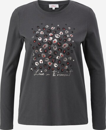 T-shirt s.Oliver en gris : devant