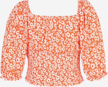 Only Tall Blouse 'PELLA' in Orange